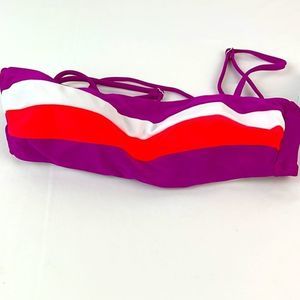 Fuschia Bandeau Style Bikini Size XS